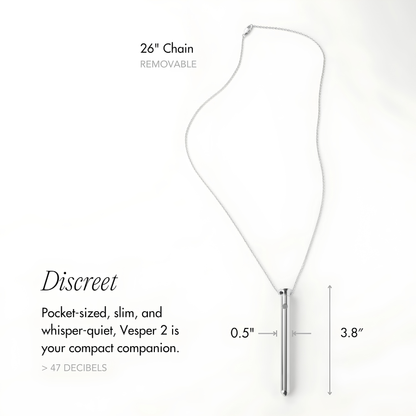 Crave Vesper Necklace Vibe Silver