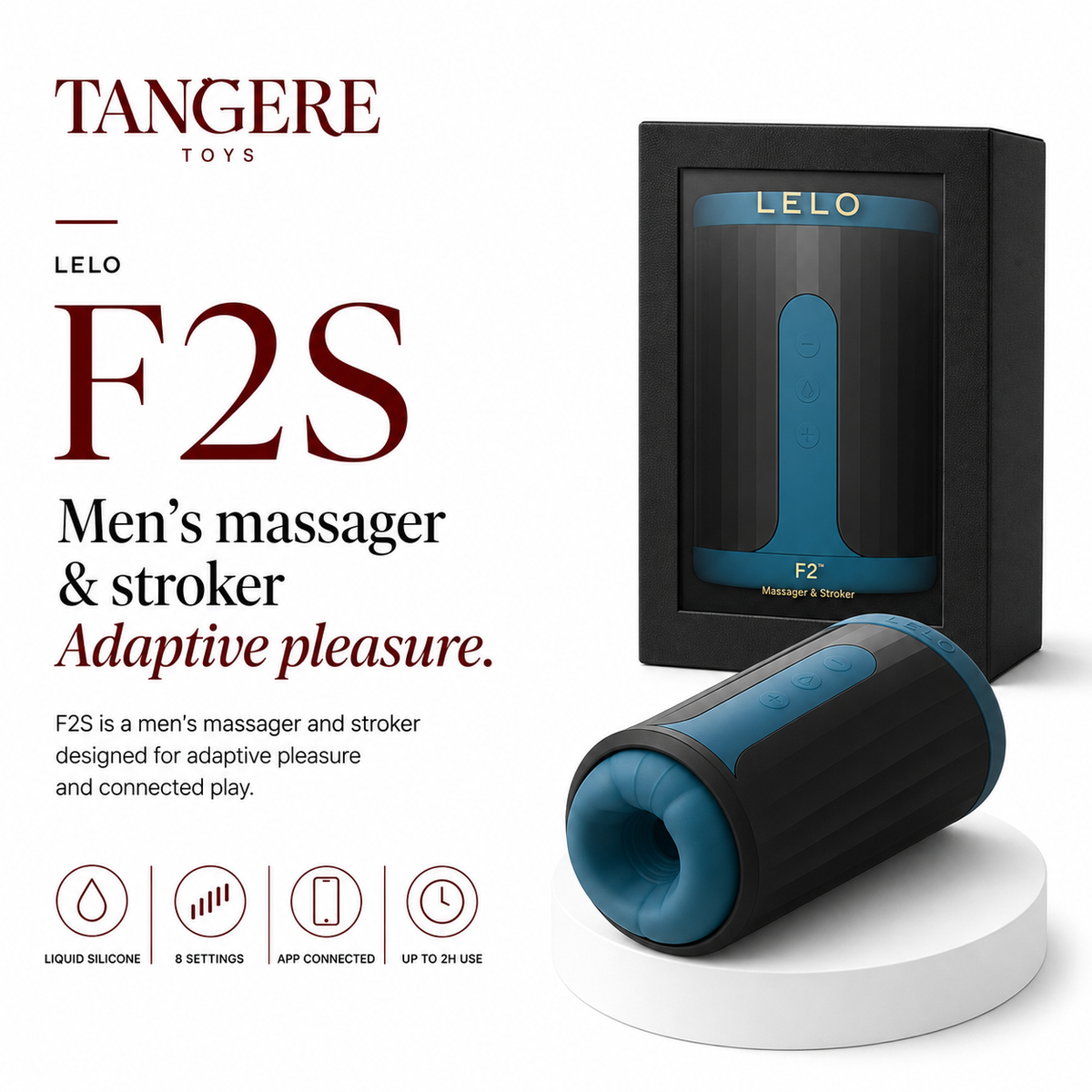 LELO F2S Massager & Stroker Teal