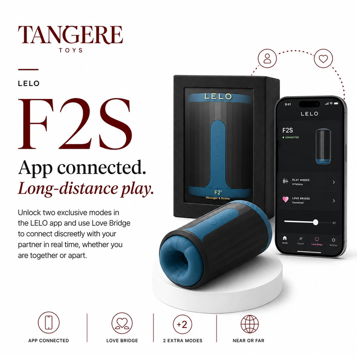 LELO F2S Massager & Stroker Teal