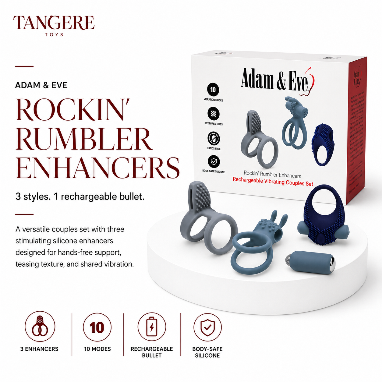 Adam & Eve Rockin' Rumbler Enhancers