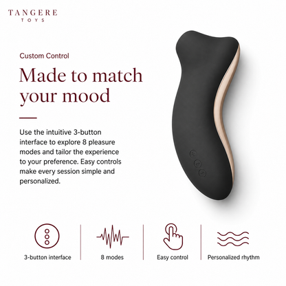 LELO SONA CRUISE Rechargeable Clitoral Stimulator Black